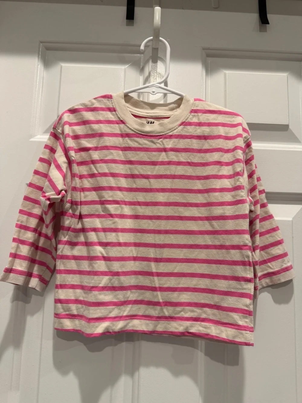 Girl 2T long sleeve pink stripe horse shirt bundle H&M Gap